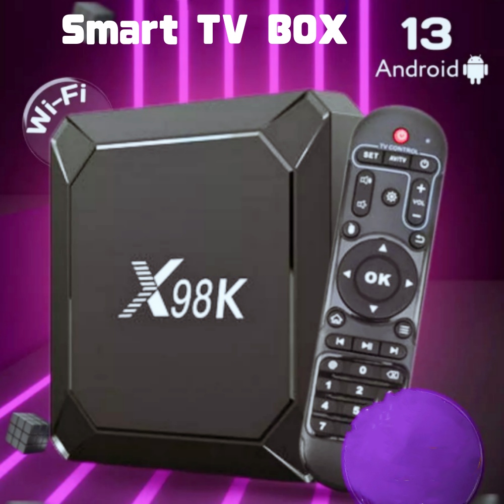 Netflix Home Cinema - Orijinal X98K TV Kutusu Android13 RK3528