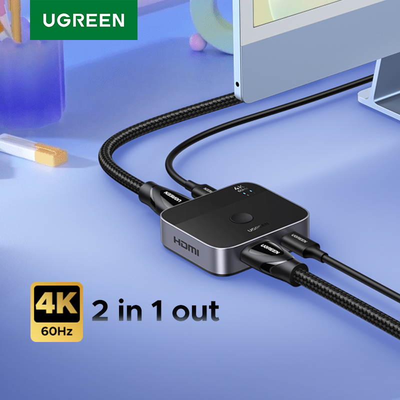 Home Cinema Hdmi - UGREEN HDMI USB C Anahtarı 2'si
