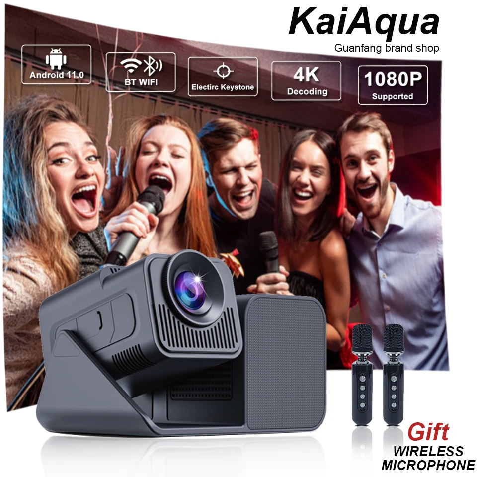 KaiAqua KTV Karaoke Projektörü - Home Cinema Karaoke Projector incelemesi ve fiyatı