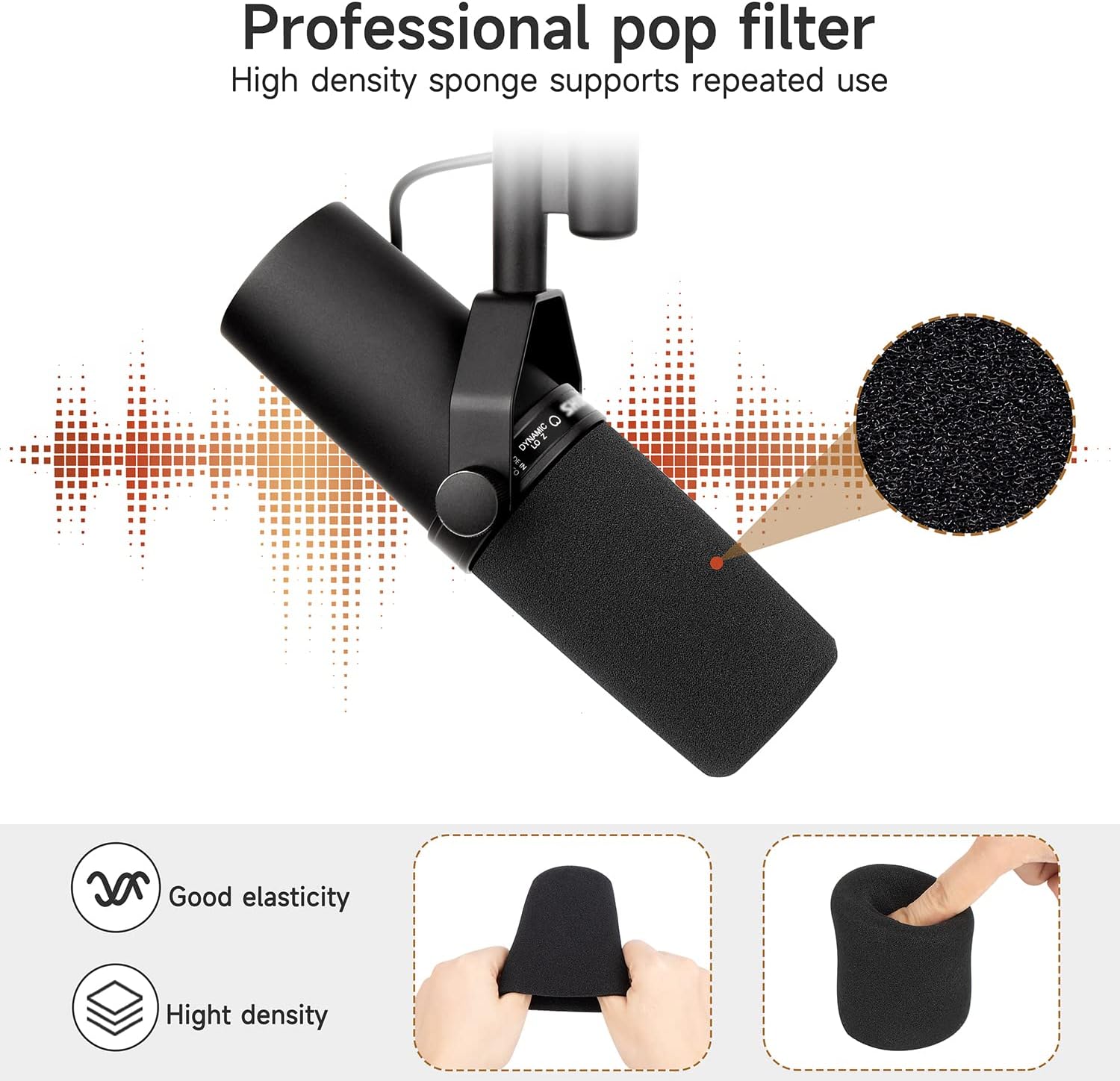 1 adet/2 adet ön cam Shure SM7 - Shure Mic Sm7B incelemesi ve fiyatı